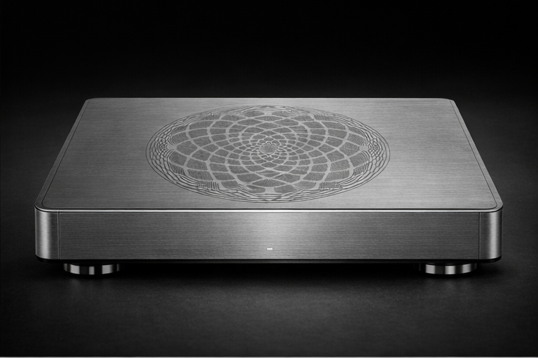 HADLAND Reference DAC - Top View with sacred geometry pattern